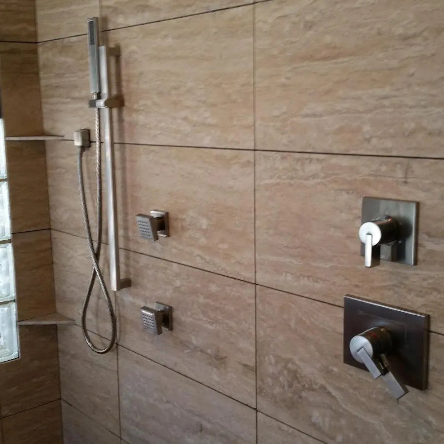 Shower fixture installation for Water Heater Replacement in Hanover